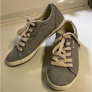 Taos Star Grey Wash Canvas Sneaker
